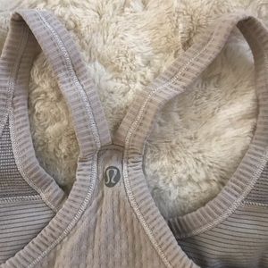 Lulu lemon running tank. Built in bra